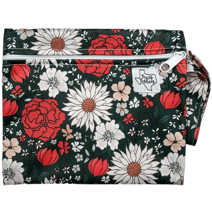 Texas Tushies Holly Jolly Meadow - Mini Wet Bag