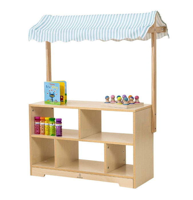 Avenlur Holly - Wooden Market Shelf and Stand