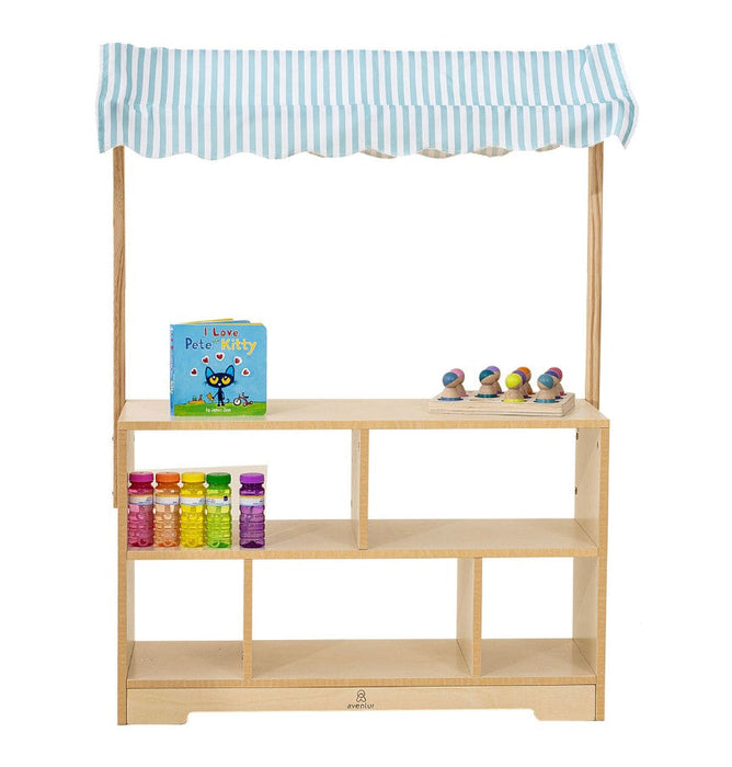 Avenlur Holly - Wooden Market Shelf and Stand