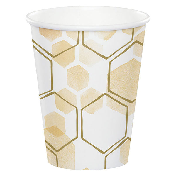 Party Decorations Honeycomb Hot/Cold Cup 9oz. 8ct