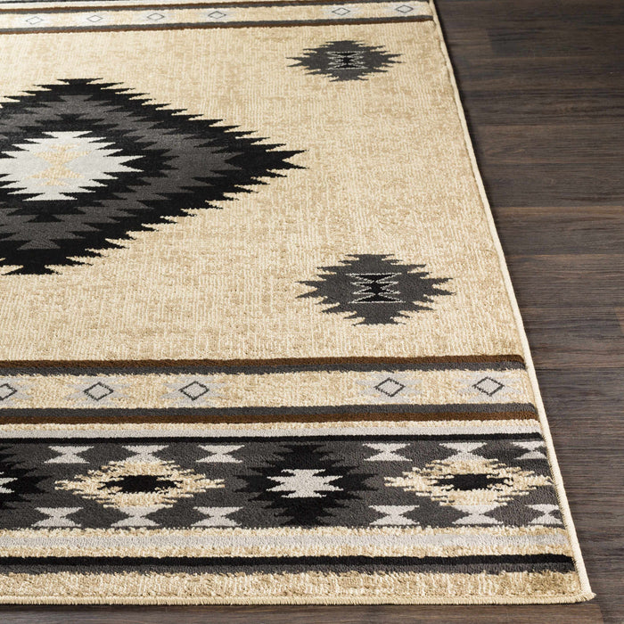 Hauteloom Buckhaven Brown Aztec Carpet