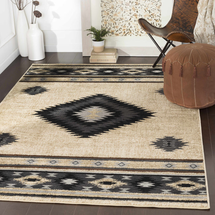 Hauteloom Buckhaven Brown Aztec Carpet