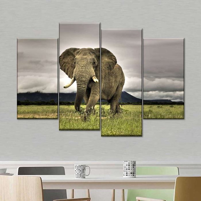 ElephantStock Elephant Landscape Wall Art