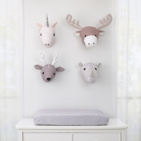 NoJo Unicorn Plush Head Wall Décor