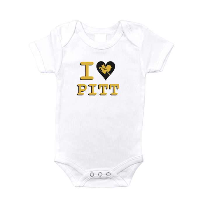 Little Hometown I LOVE PITT Pittsburgh Onesie