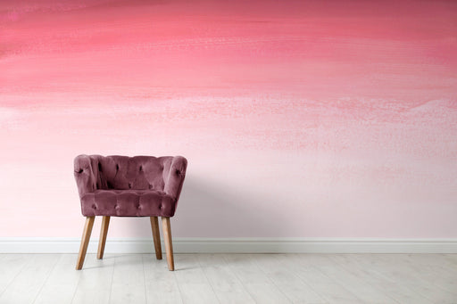 Ondecor Wallpaper Peel and Stick Wallpaper Removable Wallpaper Home Decor Wall Art Wall Decor Room Decor / Pink Modern Ombre Wallpaper - X163