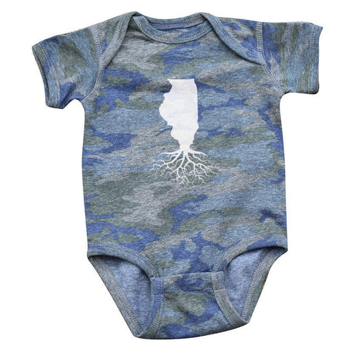 WYR Illinois Lil' Roots Onesie