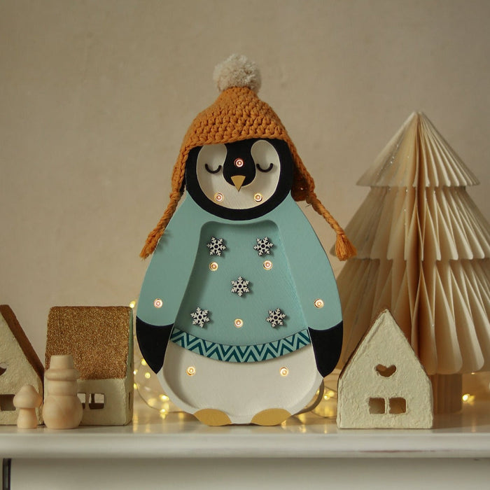 Little Lights Mini Holiday Penguin Lamp ~ Limited Edition