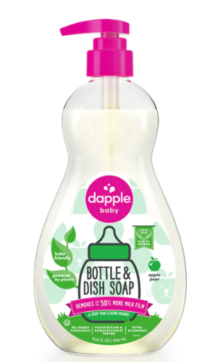 Dapple Baby Bottle & Dish Soap Apple Pear