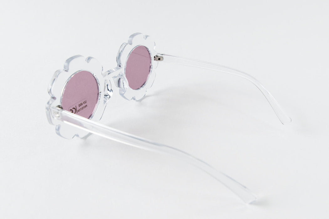 Babeehive Goods Toddler & Kid Daisy Sunglasses - Clear