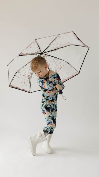 forever french baby Bamboo Two Piece Pajamas | Charli Print