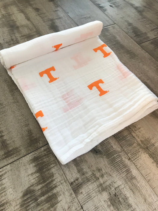 Three Little Anchors The University of Tennessee Swaddle Blanket