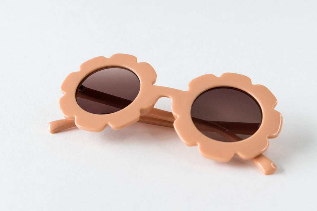 Babeehive Goods Toddler & Kid Daisy Sunglasses - Peach