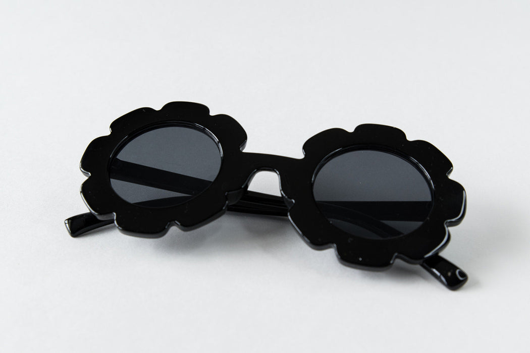 Babeehive Goods Toddler & Kid Daisy Sunglasses - Black
