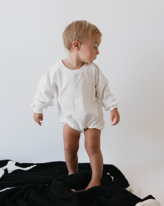 forever french baby Dove | Sweatshirt Romper