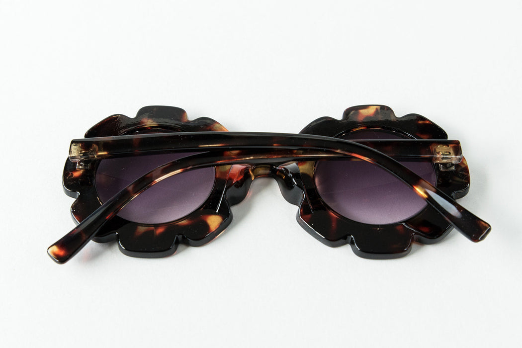 Babeehive Goods Toddler & Kid Daisy Sunglasses - Amber Tortoise