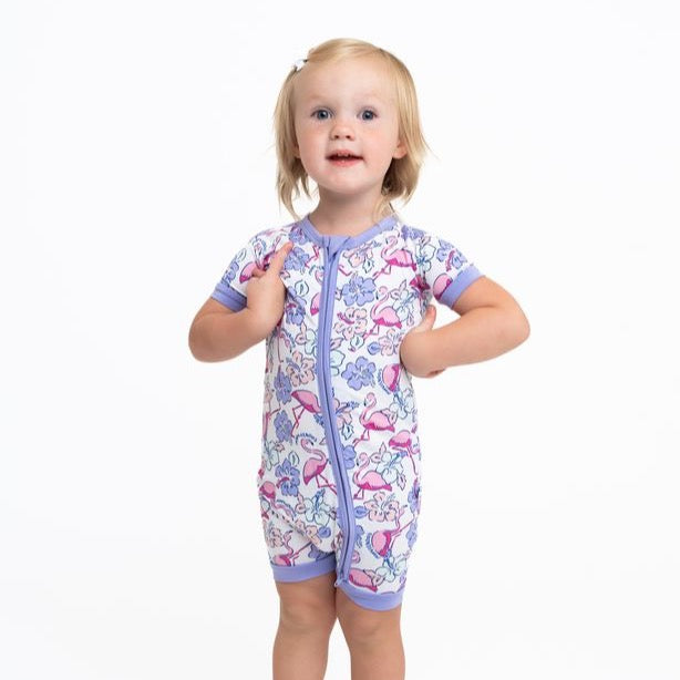 Monkeeroos Aloha Shortie Romper