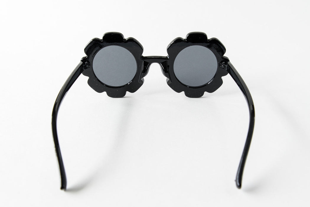 Babeehive Goods Toddler & Kid Daisy Sunglasses - Black