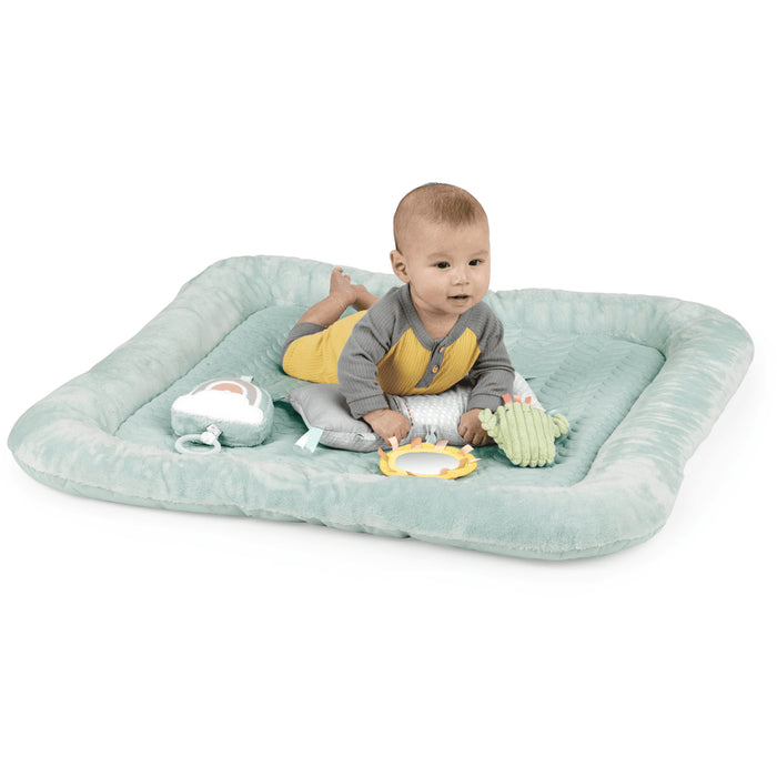 Ingenuity Calm Springs Plush Activity Gym - Sage & Gray Chic Boutique