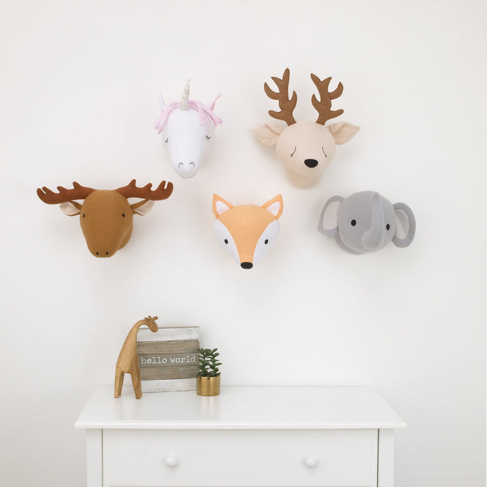 Little Love by NoJo Plush Head Nursery Wall Décor - Fox