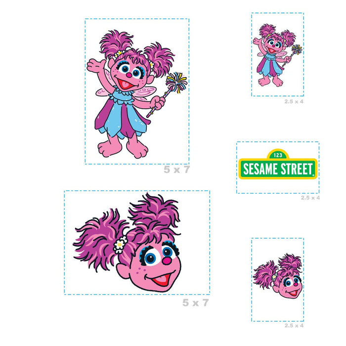 Fathead Abby Cadabby Minis - Officially Licensed Sesame Street Removable Adhesive Decal