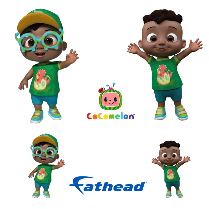 Fathead Cody Minis        - Officially Licensed CoComelon Removable     Adhesive Decal