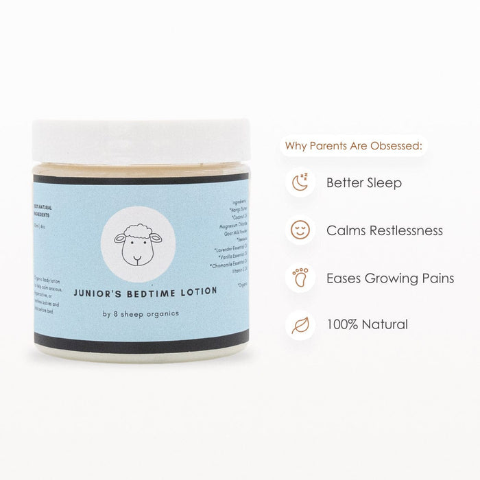 8 Sheep Organics Junior's Bedtime Lotion