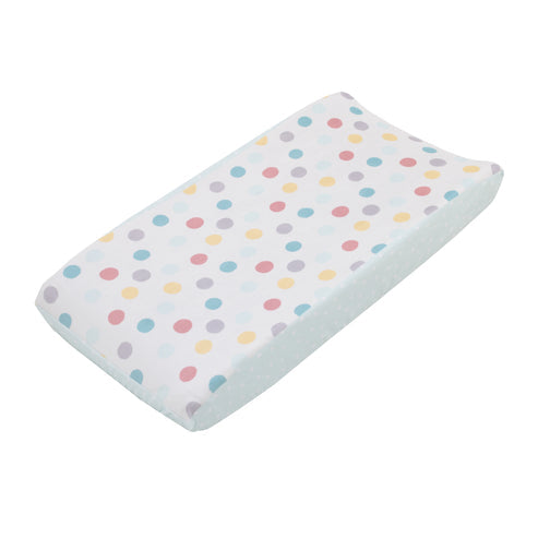 Little Love by NoJo "Be Happy" 2 Piece Changing Pad Covers