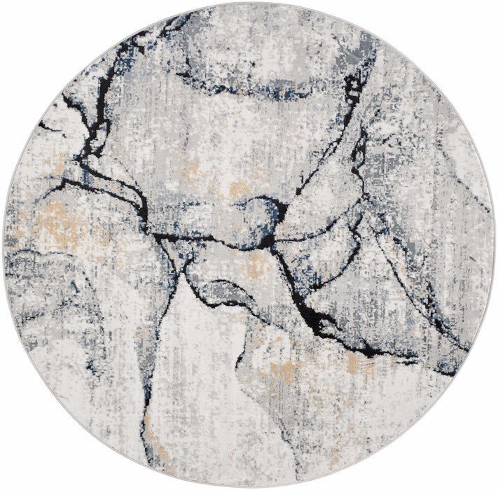 Hauteloom Fremantle Gray Marble Rug