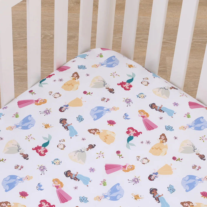 Disney Princess Fitted Crib Sheet