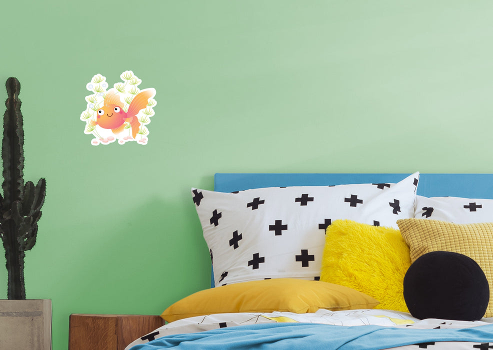 Fathead Nursery:  Fish Dreaming Icon        -   Removable Wall   Adhesive Decal