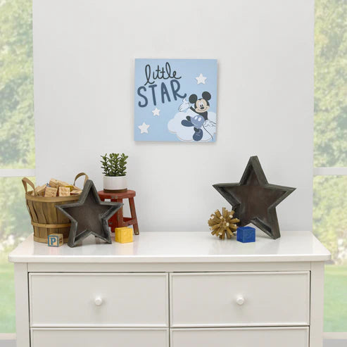 Disney Mickey Mouse Little Star Wood Wall Décor