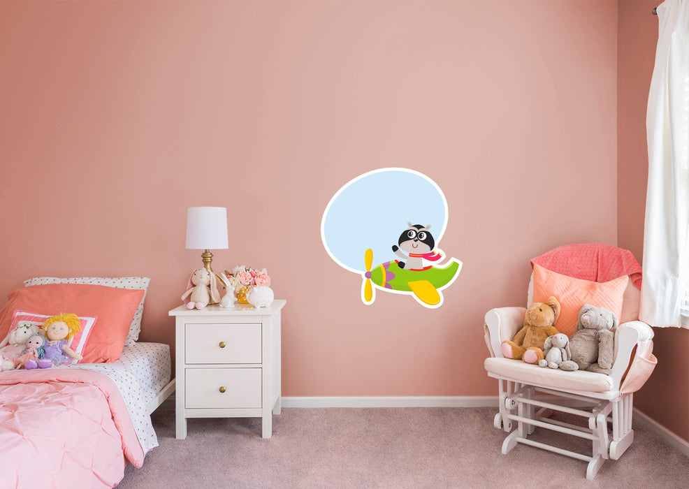 Fathead Nursery: Planes Raton Dry Erase - Removable Wall Adhesive Decal