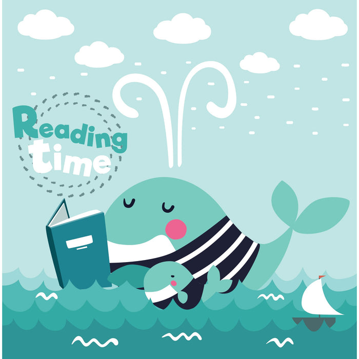 Fathead Nursery: Reading Time Mural - Removable Wall Adhesive Decal