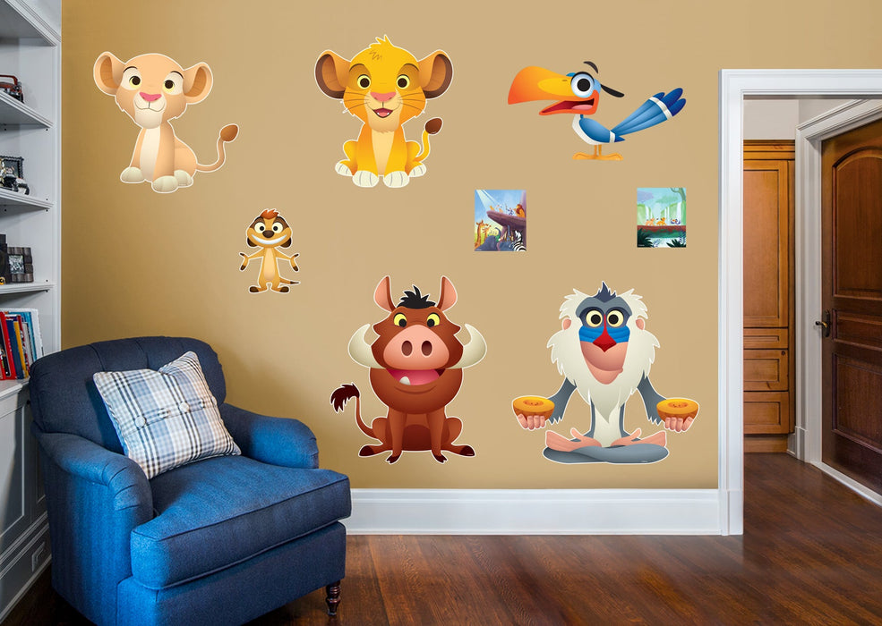 Fathead The Lion King: Kids Character Collection - Officially Licensed Disney Removable Wall Adhesive Decal