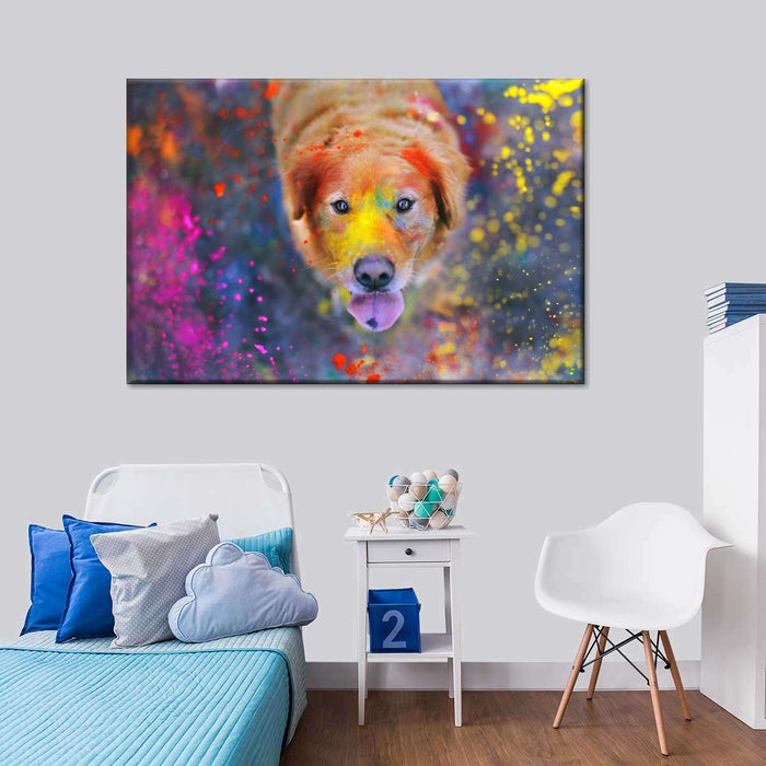 ElephantStock Colorful Labrador Wall Art