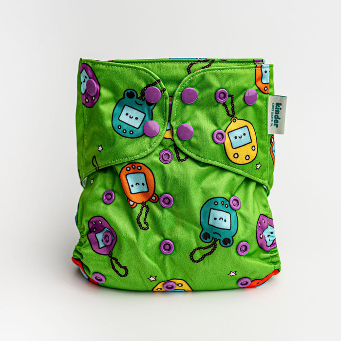 Kinder Cloth Diaper Co. Artist Collaborations Pocket Cloth Diaper with Athletic Wicking Jersey