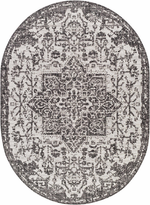 Hauteloom Charcoal Kilmacolm Area Rug