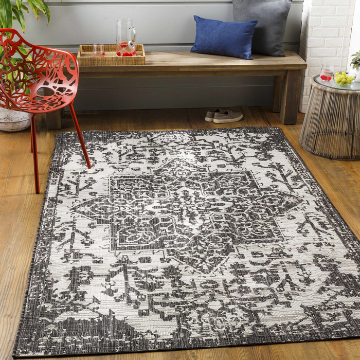 Hauteloom Charcoal Kilmacolm Area Rug