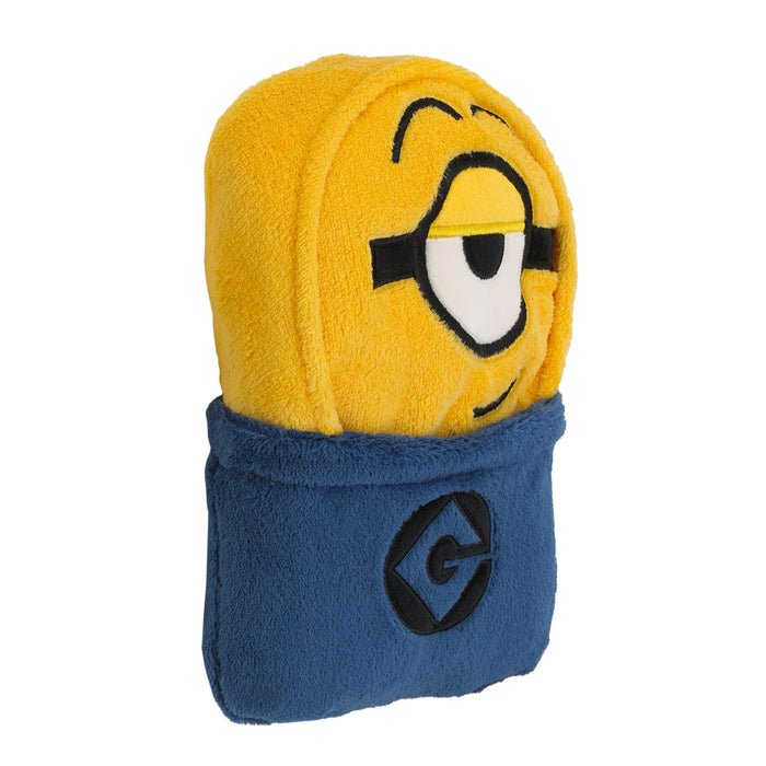 Illumination Lazy Minions Club Character Shaped Toddler Blanket