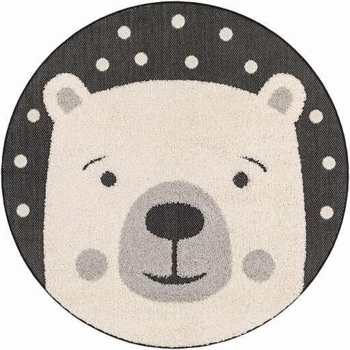 Hauteloom Kids Bear Round Nursery Rug