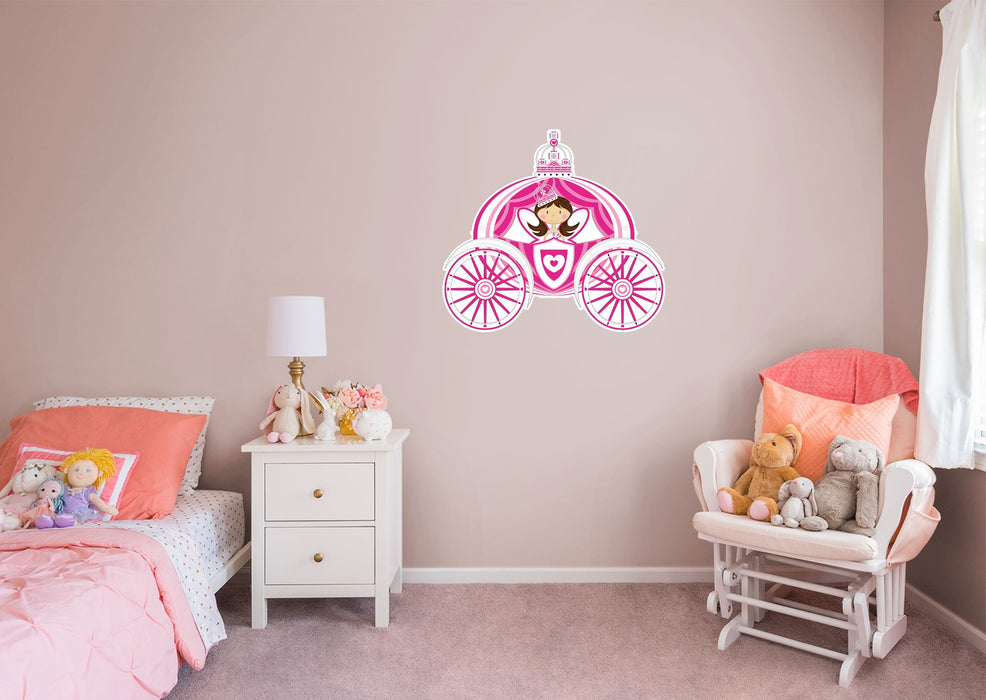 Fathead Nursery: Fancy Carriage Icon - Removable Adhesive Decal