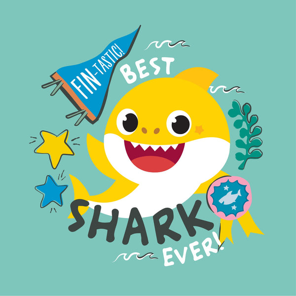 Fathead Baby Shark: Best Shark Poster - Officially Licensed Nickelodeon Removable Adhesive Decal