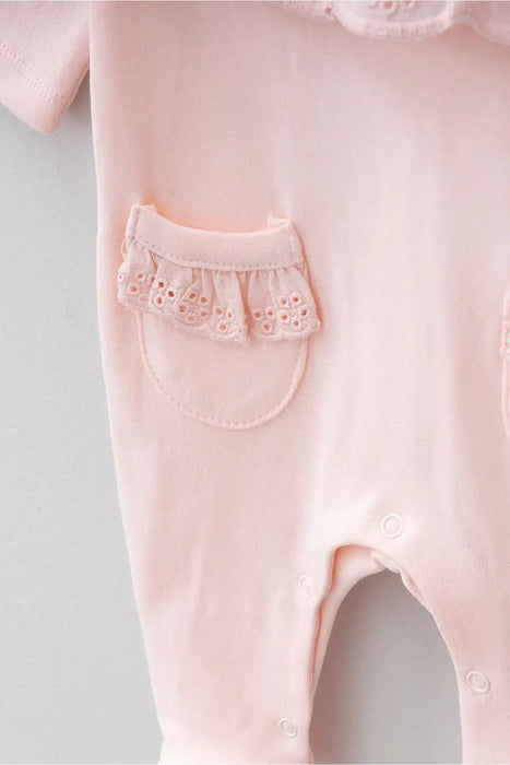 THA Dressing Larissa Pink Newborn Coming Home Set