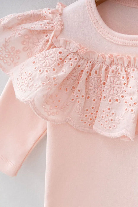 THA Dressing Larissa Pink Newborn Coming Home Set