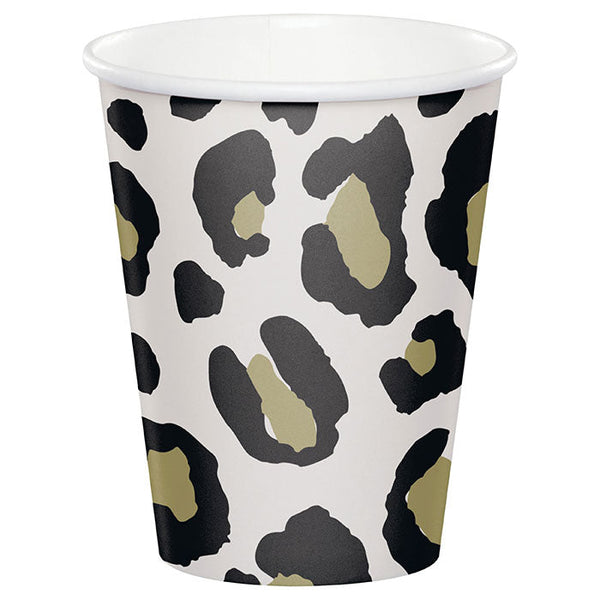 Party Decorations Leopard Hot/Cold Cup 9oz. 8ct