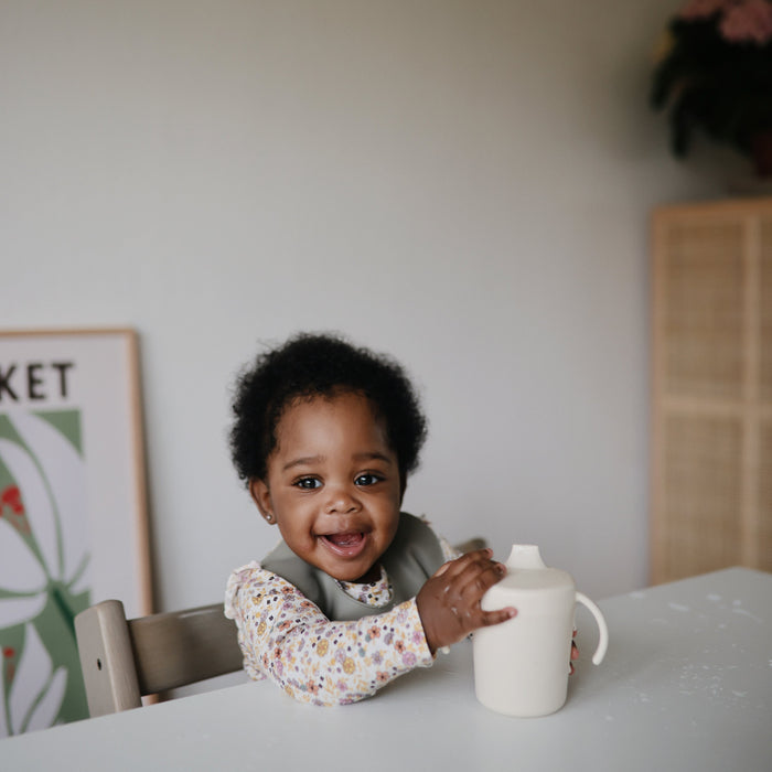 Mushie Silicone Baby Bib