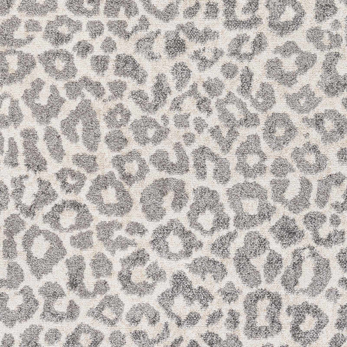 Hauteloom Beige Liversedge Leopard Print Area Rug