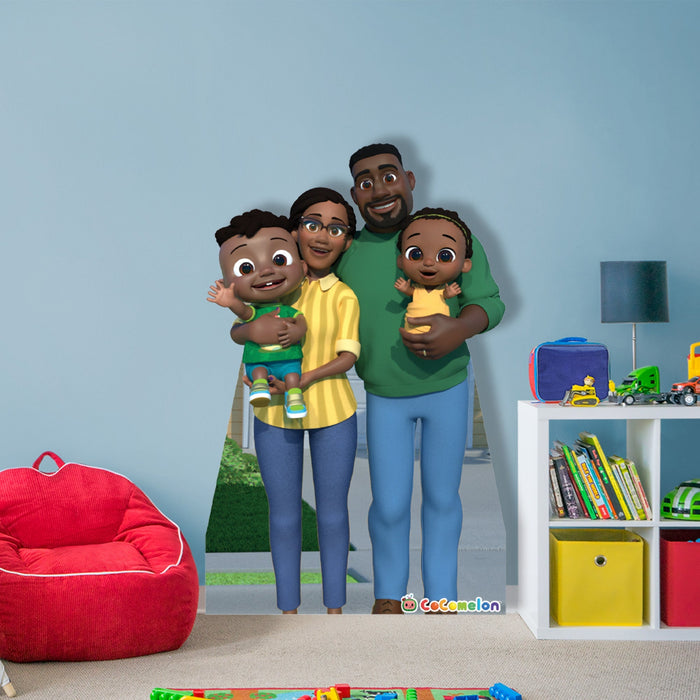 Fathead Cody & Family StandOut Life-Size Foam Core Cutout - Officially Licensed CoComelon Stand Out