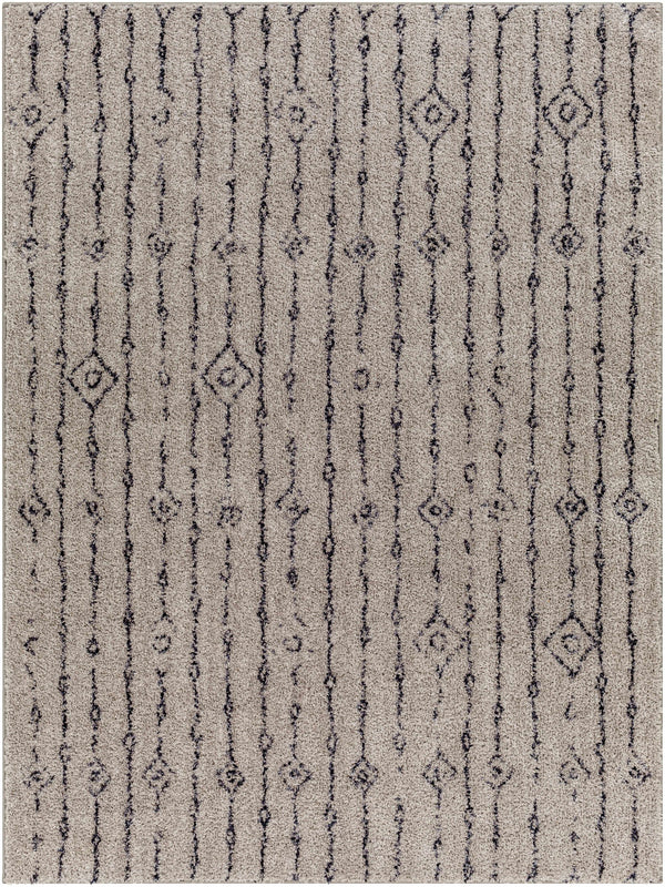 Hauteloom Demi Gray Washable Area Rug